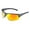 Silver/Orange, variant on Polarized Adult Half Frame Sports Fishing Sunglasses, STF-601121A, Blue with Blue Lens