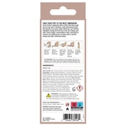 Salon Perfect Artificial Fake Press On Nails, 121 Magnetic Silver, Medium Almond, File, Glue, and Prep Pad Included, 30 Nails