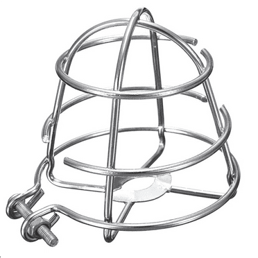 3X Fire Sprinkler Headguard,Fire Sprinkler Head Protection Frame Recessed Heavy Duty Chrome Plated Sprinkler Headcage
