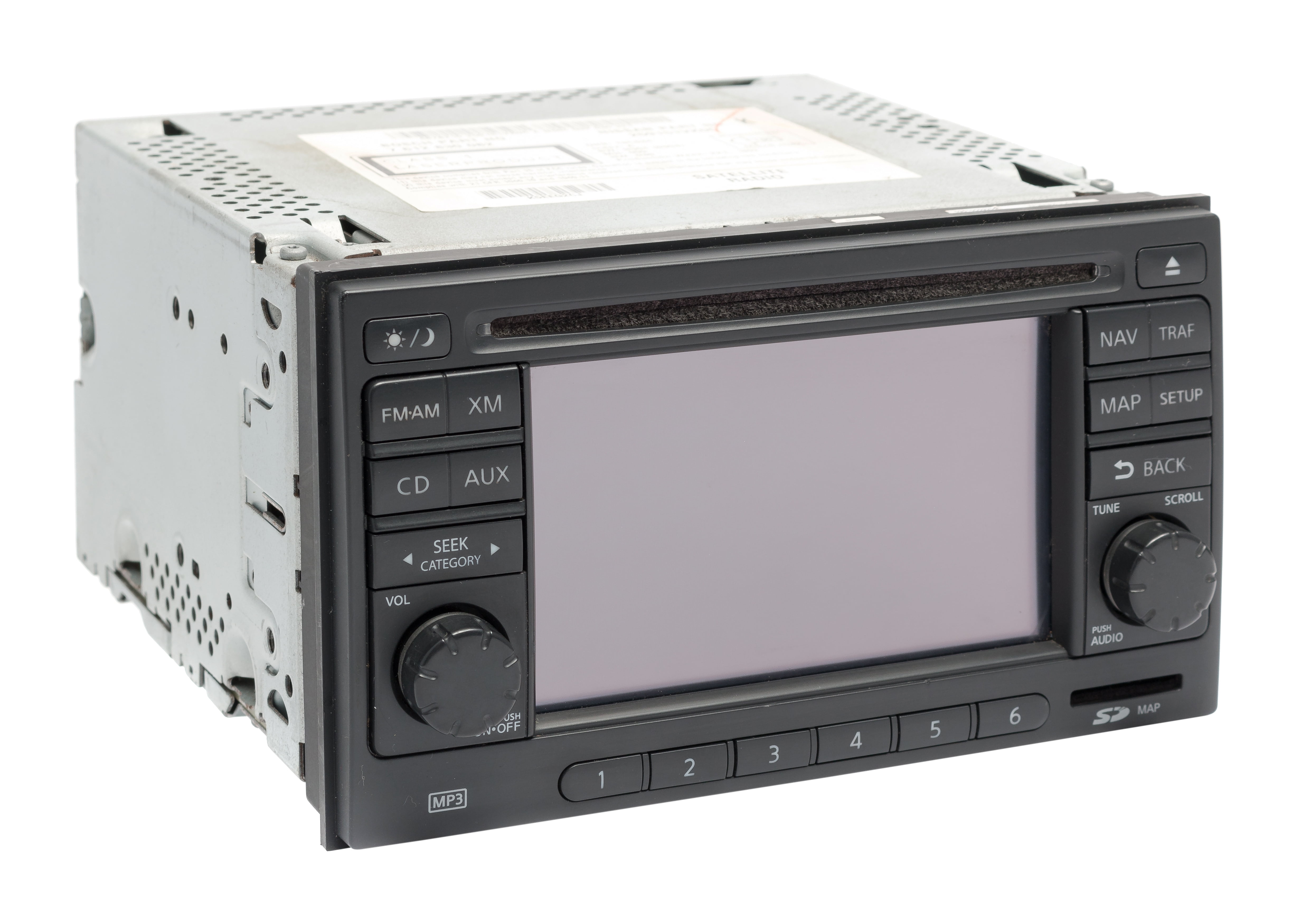 Restored 201112 Nissan Rogue AM FM Radio SiriusXM Navigation 6 Disc CD Player 259151VK0C (Refurbished)