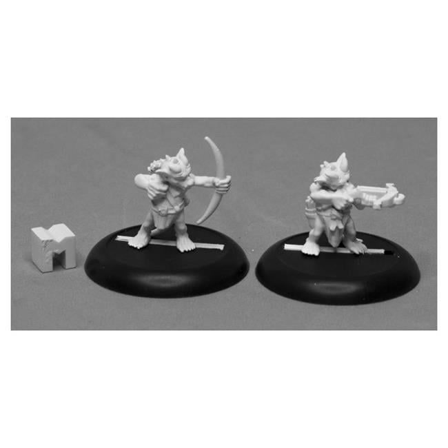 Kobold Spearmen Reaper Dungeon Dwellers Miniatures Rem07020 D&d for sale online 