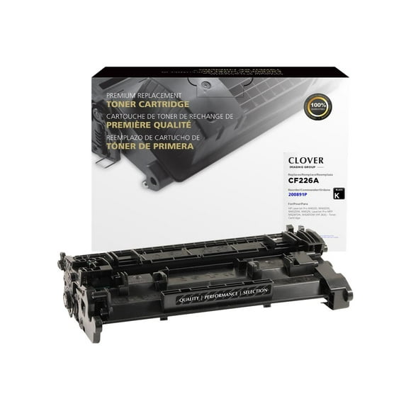 Clover Imaging Group - Noir - compatible - Remanufacturé - Cartouche de toner (alternative pour : HP 26A) - pour HP LaserJet Pro M402, MFP M426