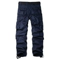 thumbnail image 4 of Skylinewears Men’s Cargo Pants with Multi Pockets Outdoor Hiking Trousers Cotton Work Pants, 4 of 6
