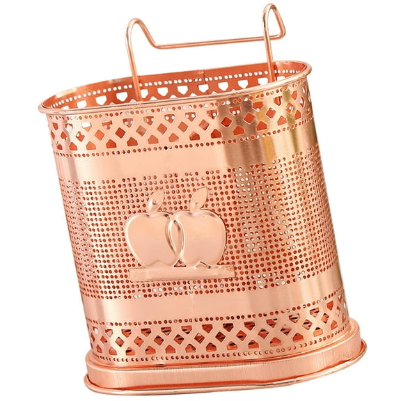 Amosfun Metal Hanging Spoon and Chopstick Organizer with Space Saving Design