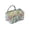 typeC, variant on Quilted Floral Fabric Storage Basket, Decorative Organizer Bin with Handles, Vintage Print Basket for Home, Closet & Laundry