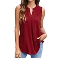 thumbnail image 3 of Fantaslook Womens Tank Tops V Neck Sleeveless Summer Shirts Loose Casual Tops Blouse, 3 of 10