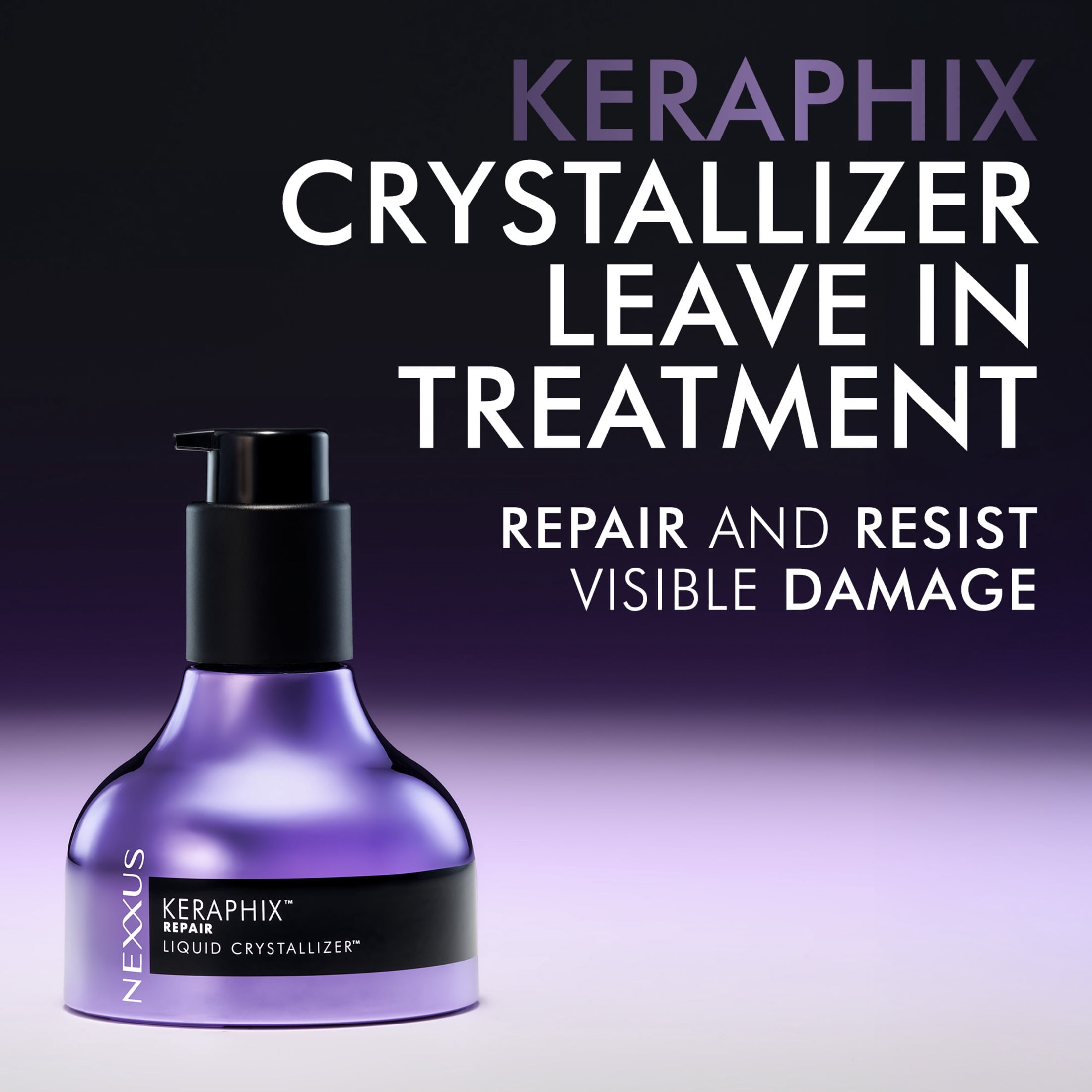 6 pack) Nexxus Keraphix Liquid Crystallizer Reconstructive Leave