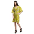 thumbnail image 3 of Moomaya Printed Bikini Coverup Caftan Dress Kaftan Dresses For Women Plus Size, 3 of 6