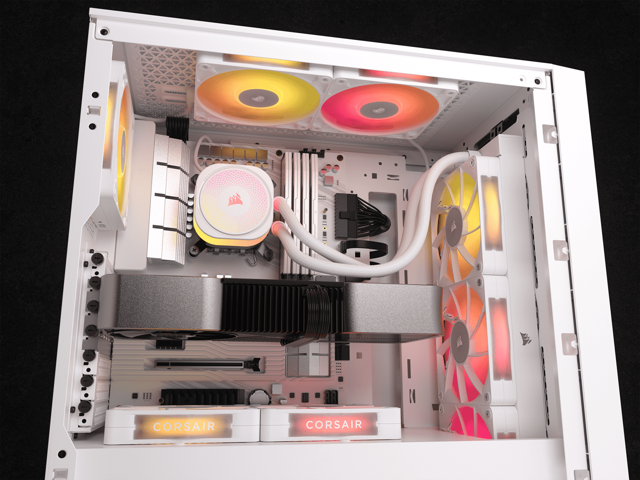 Corsair iCUE LINK TITAN 360 RX RGB AIO Liquid CPU Cooler White