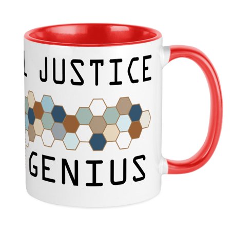 

CafePress - Criminal Justice Genius Mug - Ceramic Coffee Tea Novelty Mug Cup 11 oz