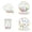 E, variant on dajkiuy 20Pcs Easter Party Supplies Set, Happy Easter Bunny Egg Disposable 9 Inch Paper Plates for Holiday Party Supplies Table Decorations