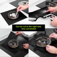 thumbnail image 6 of Reheyre 8Pcs Reusable Gas Stove Protector Cover Heat Resistant Microwave Oven Cover, 6 of 7