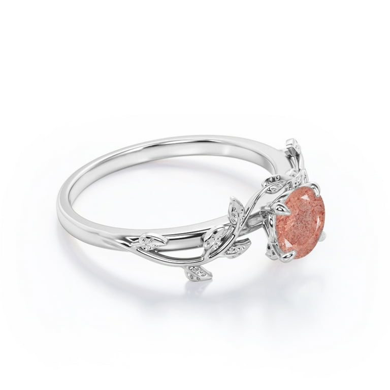 Strawberry diamond shop ring