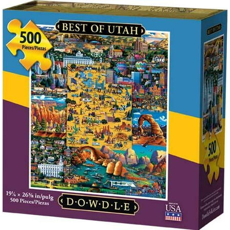 Dowdle Jigsaw Puzzle Best of Utah 500 Piece Walmart com Dowdle Jigsaw Puzzle Best of Utah 500 Piece Walmart com