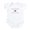 Cloud White, variant on CafePress - Korean Princess Infant Bodysuit - Baby Light Bodysuit, Size Newborn - 24 Months