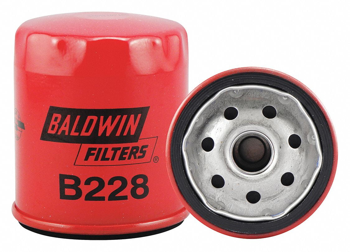 BALDWIN FILTERS B253 Oil Filter,Spin-On,Heavy Duty Full-Flow