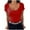 Red, variant on Red XL WIZUTIZ Going Out Tops for Women Holiday Saving Plus Size Tshirts Short Sleeve Lightweight Cotton Soft Ladies Blouse Loose Fit Solid Tops Casual Summer-Beach T-shirt Flowy Plain Round Neck Shi