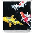 thumbnail image 1 of Shower Curtains 70" x 93" from DiaNoche Designs by Marley Ungaro - Koi 3, 1 of 1