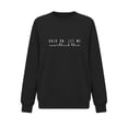 thumbnail image 4 of Womens Sweatshirt Retro Graphic Long Sleeve Crew Neck Pullover Casual Lightweight Tops, 4 of 4