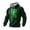 A70 Multicolor, variant on Xdegoge Mens St Patricks Day Hoodie Long Sleeve Big Glitter Shamrock Graphic Sweatshirt Casual Drawstring Hooded Pullover Top for Holiday Festival Party Wear