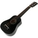 thumbnail image 2 of Guitarra acústica de 21 pulgadas, tamaño pequeño, portátil, de madera, para niños (negro), 2 of 5