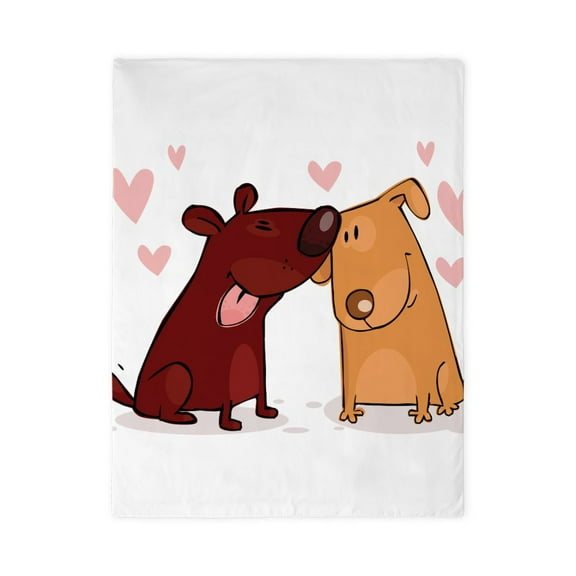 CafePress - Love Dogs - Twin Duvet Cover, Printed Comforter Cover