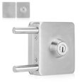 thumbnail image 3 of Resistant Glass Door Latch, Glass Door Lock, Public Buildings Offices Toughened Glass Door Homes For Access Control Residence Community Other Places, 3 of 8