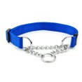 thumbnail image 1 of Collier en Métal pour Animaux de Compagnie Remplacement Lavable Robuste Réglable Randonnée en Plein Air Jouer Animaux de Compagnie Remorquage Choker Accessoires Nylon Bleu, 1 of 6