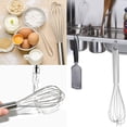 thumbnail image 4 of Batidor de alambre de globo de acero inoxidable para mezclar, batir, batir, revolver, batidores de cocina de 8 pulgadas (1 unidad), 4 of 5