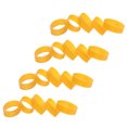 thumbnail image 1 of Minkissy 1Set Snowboard Accessory Yellow Rubber Binding Strap Stretchy Durable Brake Retainer, 1 of 8