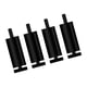 thumbnail image 1 of 4 patas para muebles, patas de sofá resistentes y resistentes al óxido, patas de repuesto ajustables. negro 8cm, 1 of 9