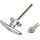thumbnail image 1 of 1 Set Universal Garage Door Keyed T-Handle Lock Kit Shed Door, 1 of 5