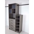 thumbnail image 3 of closet latitud gris zalino 4 cajones 88 x 188.5 x 39 cms, 3 of 6