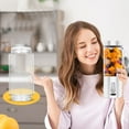 thumbnail image 3 of BKER 530ML Powerful Portable Suitable For USB Type C Rechargeable Food Processors Fruit Mixers Mini Juicers Mixing Cups, 3 of 4
