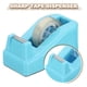 thumbnail image 5 of Dispensador de cinta de 2 piezas para escritorio, dispensador de cinta pequeño y lindo para escritorio de oficina, azul claro y púrpura, 5 of 6