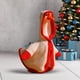 thumbnail image 4 of Disfraz de Navidad de Ganso | Ropa decorativa para ganso de porche navideño | Encajes grandes de ganso blanco de 23 pulgadas | Tejido engrosado impermeable | Instalación fácil | Reutilizable, 4 of 6