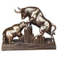 thumbnail image 4 of Estatua de toro y oso Escultura animal Artesanía coleccionable Obra de arte Toro de Wall Street Cobre, 4 of 9