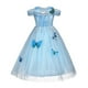 thumbnail image 1 of Disfraz de princesa Cenicienta de Disney para niñas, vestido de fiesta educativo para niños, vestido de Carnaval para niños, Reina Elsa Anna zhangyuxiang unisex, 1 of 2