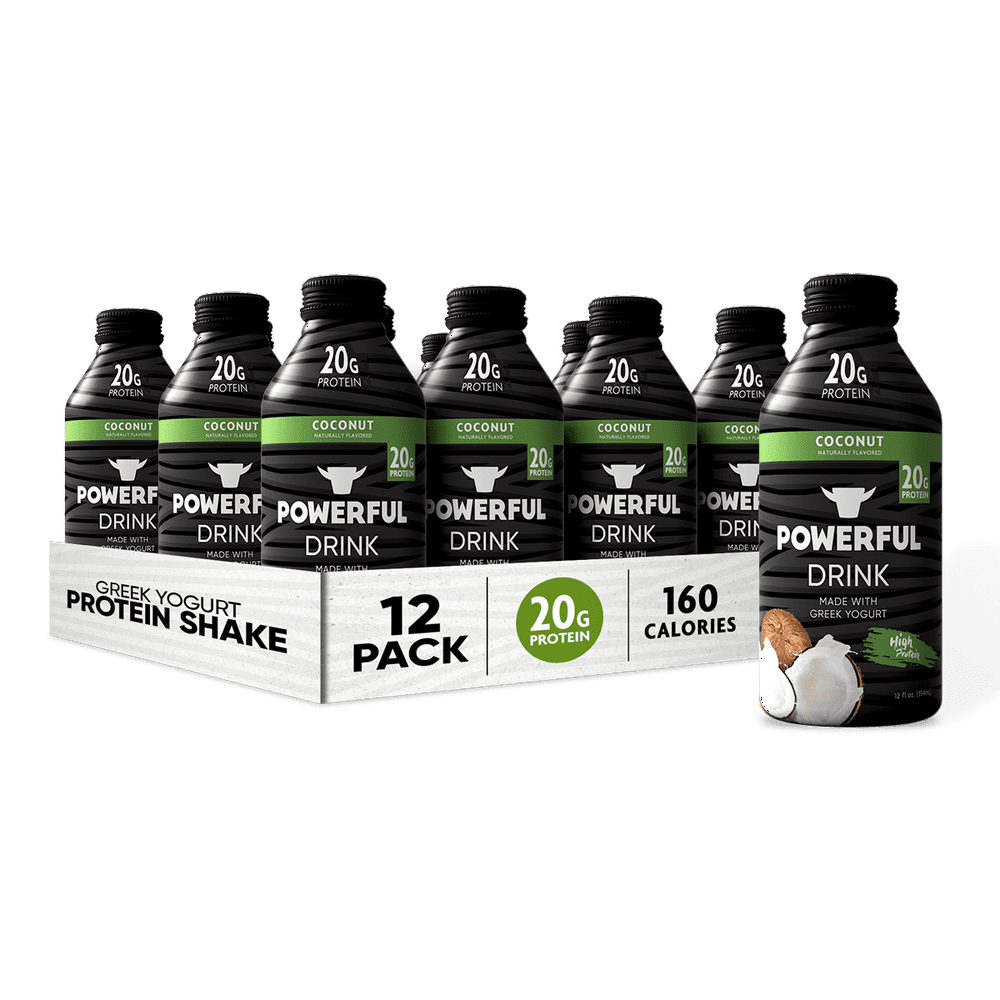 Powerful Coconut Greek Yogurt Protein Drink (12 Count)