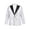 Silver, variant on TSSOE Kids Boys Sequins Jacket Blazer Tuxedo Suit Wedding Party Coat Dance Jazz Disco Costume Black 6