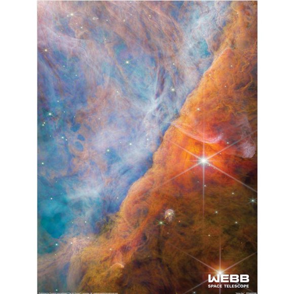 Webb Space Telescope Orion Bar Print