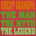 thumbnail image 3 of CafePress - Great Grandpa The Legend Dark T Shirt - Men's Classic Graphic Cotton T-Shirt, 3 of 4