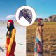 thumbnail image 5 of Sonducket Nudo Turbante Estampado Hijab Beanie Estilo bohemio Gorros plisados ​​Accesorios para el cabello femenino Gorro Banquete de Type2 NO2, 5 of 6