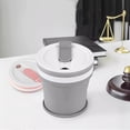 thumbnail image 3 of Silicone travel mug with lid, 11.83 oz (approx. 350 ml) capacity – collapsible, BPA-free, dishwasher safe, shatterproof, reusable, perfect for camping, hiking, and outdoor activities. A great choice, 3 of 11