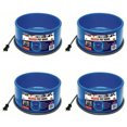 thumbnail image 1 of Farm Innovators 60W Premium Plastic Heated Pet Dog/Cat Water Bowl, 4 Pack, Blue, 1 of 10