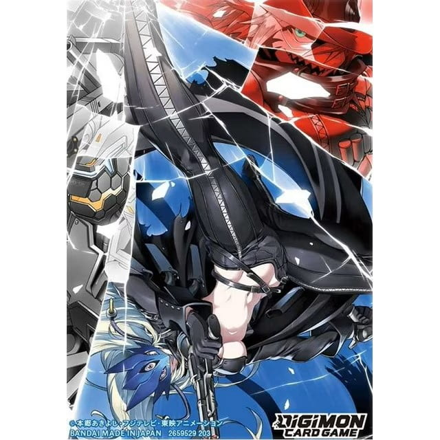 Digimon Trading Card Game Beelstarmon Card Sleeves (60 Count) - Walmart.com