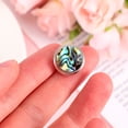 thumbnail image 3 of KAKOWELY 3pcs Short Button Buckle Piston Button Snap Press Cover Trumpet Musical Instrument Accessory (Abalone Stone),0.59"X0.59"X0.37", 3 of 5
