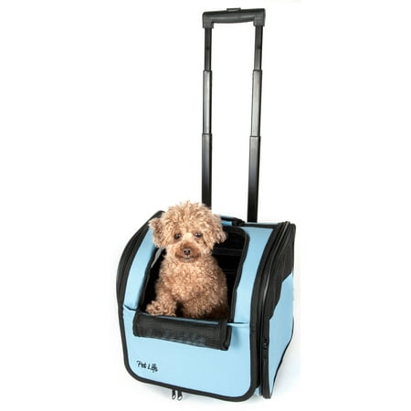 UPC: 0858342044110 | Pet Life Wheeled Airline Approved Travel Pet Carrier