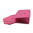 thumbnail image 3 of Sonducket Bolso tipo sobre para mujer, reemplazo Rectangular portátil, bolso de mano de fiesta de negocios de Color sólido a la moda, regalo de Bolsas de mensajero y de hombro Rosa roja, 3 of 6