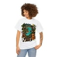 thumbnail image 4 of T-Shirt Heavy Cotton Unisex Tahiti Tropical Knolling Abstract Art 005, 4 of 5